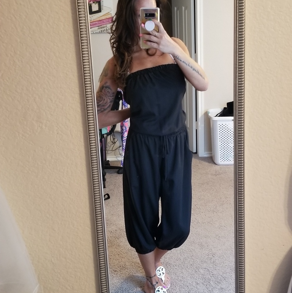 Black jumpsuit